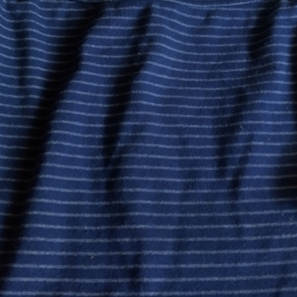 NWT! Ruff Hewn Pin Striped Navy Blue Tank Top WAdjustable Straps Blue White 💙🤍 - Picture 4 of 7
